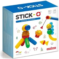 Stick-O fiskeset med magnetklossar 26 delar (005-902006)