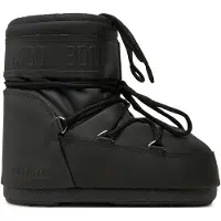Moon Boot - Après-ski - Icon Low Rubber Black för Unisex - Storlek 39-41 - Svart