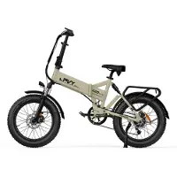 PVY Z20 Plus Vuxen Vikbar Elcykel 1000W Motor 48V 16.5Ah Batteri Off-Road Elcykel 20 Tum Feta Däck Mountain e-Bike gul
