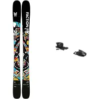 Faction - Skidpaket (skidor + bindning) - Pack Prodigy Jr 2026 för Unisex - Svart