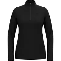 Odlo Essential Light mid layer 1/2 zip damtröja black storlek S