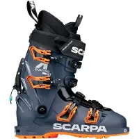 Scarpa - Pjäxor herr - 4-Quattro GT Titan Orange för UnisexUll - Storlek 43 - Marinblå