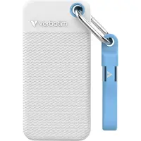 Verbatim Pocket SSD USB 3.2 Gen 2 1TB White/Light Blue w/2x sleeves