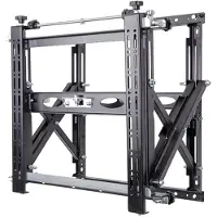 B-Tech Support mural - B-Tech - BT8310XL - 3,05 m (120 ) - Charge max 125 kg - Noir