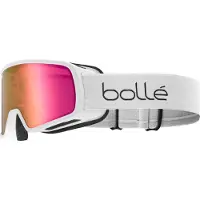 Bolle - Skidglasögon - Nevada Jr White Matte - Rose Gold för Unisex - Vit
