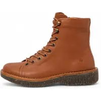 El naturalista för kvinnor. 255724230005_023 Ankelstövlar i läder N5572 Volcano ljusbrun (40), Hud, Karta, Zip, Casual