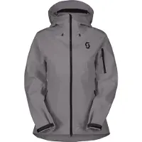 SCOTT - Skidjackor dam - Explorair 3L Jacket W Evening Grey för UnisexUll - Storlek L - Grå