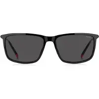 HUGO BOSS Black-acetate sunglasses with tubular temples