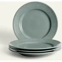 Fyrklövern Nordic Dawn tallrik 27 cm 4-pack, Dagg Mattallrik