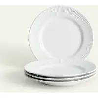 Fyrklövern Nordic Dawn assiett 21 cm 4-pack, Glimt