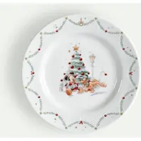 Fyrklövern Disney Jul assiett 21 cm