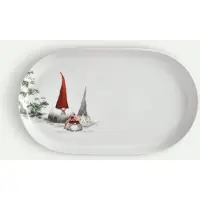 Fyrklövern Åsas Tomtejul serveringsfat 33 x 20 cm