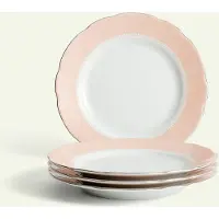 Fyrklövern Moments assiett rosa 19 cm 4-pack