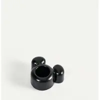 Fyrkövern Mickey Mouse ljusstake 6 x 2 cm, Svart