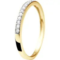 Diadema - Ring - Prestige Jewelery - Diamanter - Gult guld