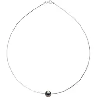 Diadema - Halsband - Omega - Silver och Tahitipärla