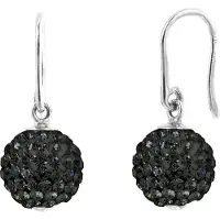 Diadema - Örhängen Black Night - Kristall Svart - Kollektion Kristall Pärla