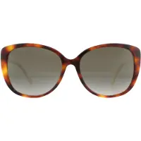 Jimmy Choo Solglasögon ALY/F/S 086 HA Havana Brown Brown Gradient