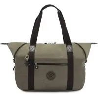 Kipling Weekend bag 'Art' oliv / svart