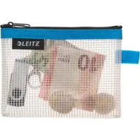 Leitz WOW Travel Small - Påse for credit cards / ID / cash / cables / earphones / medicines / cosmetics - EVA-folie - blå