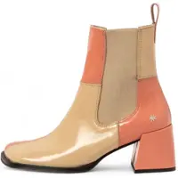 Art för kvinnor. 1170711F4003_0MU Ankelstövlar i läder 1707 multicolour (38), Hud, 5 till 8 cm, Ingen, Casual, Flerfärgad
