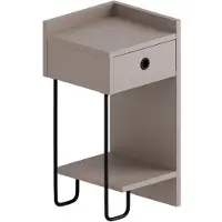 Kalune Design Kalune_Desig sidobord Sirius right. L. Brwn 30x32x61