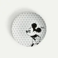 Fyrklövern Mickey Mouse Silhouette assiett 22 cm