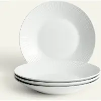 Fyrklövern Nordic Dawn djup tallrik 25 cm 4-pack, Glimt