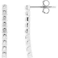 Diadema - Örhängen - Diamantflodmönster Love Jewelry Collection