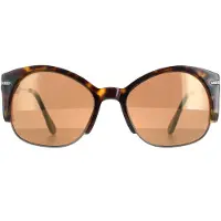 Bushnell Semi Rimless Womens Gunmetal Tortoise Polarized Drivers Guld Vinita