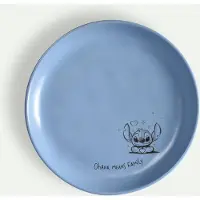 Fyrklövern Stitch assiett Ohana 20 cm , Blå