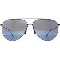 Porsche Design Aviator Unisex Svart Blå Spegel P8939
