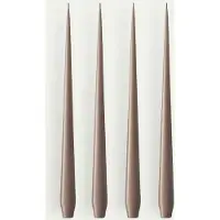 Fyrkövern ester & erik ljus 32 cm 4-pack, Soft Clay 24 matt