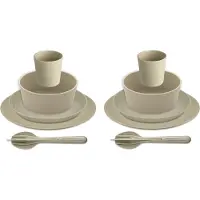 Koziol Connect Helsingfors Servis 10 delar Beige