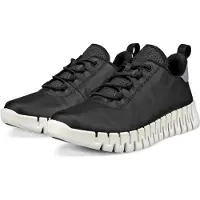 Ecco Låg sneaker 'Gruuv' grå / svart