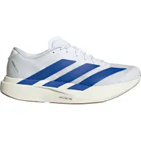 Adidas Men's Adizero Evo SL Cloud White / Royal Blue / Pure Ruby