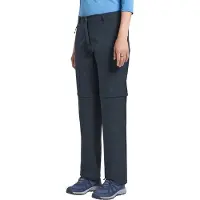 Jack Wolfskin Women's Pico Trail Zip Off Pants Midnight Sky