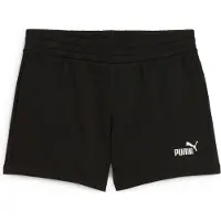 Puma Sportbyxa 'ESS No. 1' svart / vit