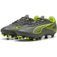 Puma Ultra 5 Play FG/AG Audacity - Matt åldrad silver/Gul/Silver Dam, storlek 38½