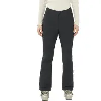 Salomon - Skidbyxor dam - Reason Pant W Deep Black för Unisex - Storlek L - Svart
