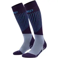 Cep Ski Ultralight Socks Tall 3.0, Skidstrumpor, Dam, Lila/Blå