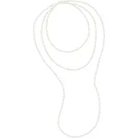 Diadema - Halsband - OPERA Äkta sötvattenspärlor - Vit