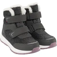 Viking Vinterkängor - Utrusta Glitter Varm WP 2V - Träkol/Dusty - - 29 - Vinterkängor