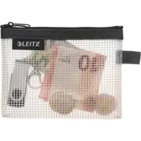 Leitz WOW Travel Small - Påse for credit cards / ID / cash / cables / earphones / medicines / cosmetics - EVA-folie - svart