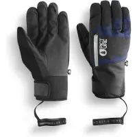 Picture Organic Clothing - Skidhandskar - Madson Gloves Retro Fusion Print för Unisex - Storlek 7 - Blå