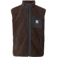 Carhartt WIP - Prentis Vest Liner Palisander Black för Unisex - Storlek S - Brun