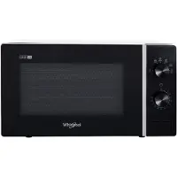 Whirlpool MWP 101 B, Bänkdiskmaskin, Enbart mikrovågsugn, 20 l, 700 W, Rotations-, Svart
