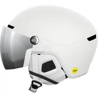POC Obex Visor, Skidhjälm med Visir, Hydrogen White