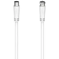 Hama Antenna Cable SAT 90dB F-Coax White 1.5m