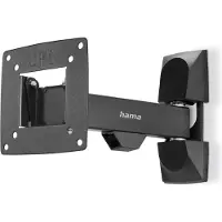 Hama TV Wall Bracket Tilt VESA up to 100x100 15 kg Black